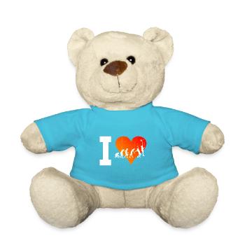 Paddle Court Paddle Tennis Paddeltennis Paddle Rac - Nounours - bleu outremer - Devant