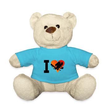 Diver Scuba Diver Plongée sous-marine pour hommes - Nounours - bleu outremer - Devant