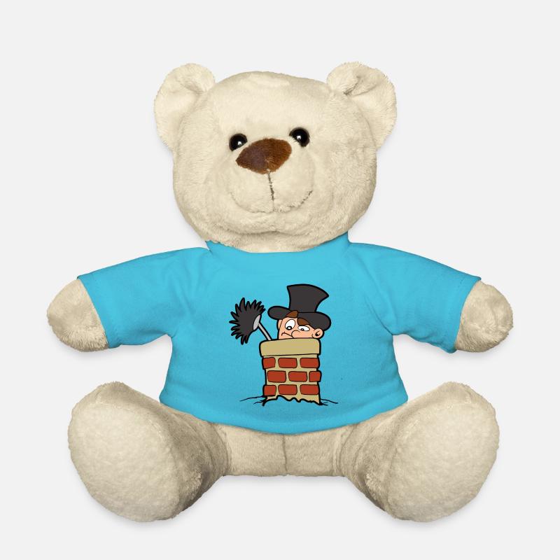 Schornsteinfeger - Teddy - Atollblau
