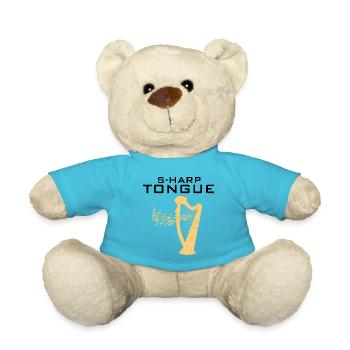 Conceptions de joueurs de harpe pour les conceptions de joueurs de harpe - Nounours - bleu outremer - Devant