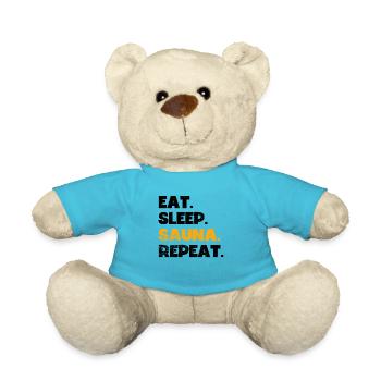 Sauna - Teddy - Atollblau - Vorne
