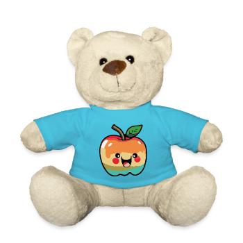 Apfel Comic - Teddy - Atollblau - Vorne