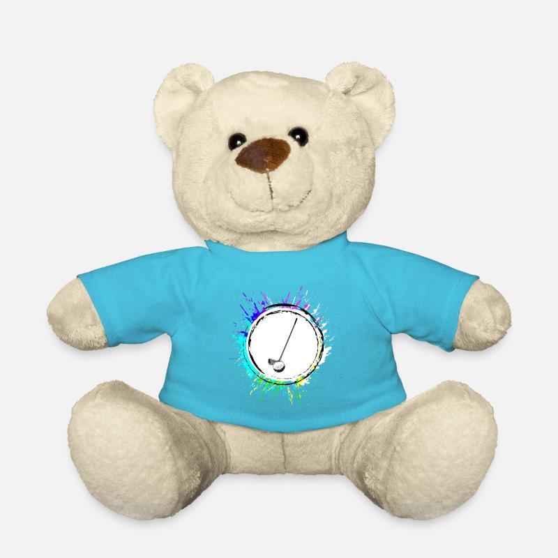 Golf Sport Symbol - Teddy - Atollblau