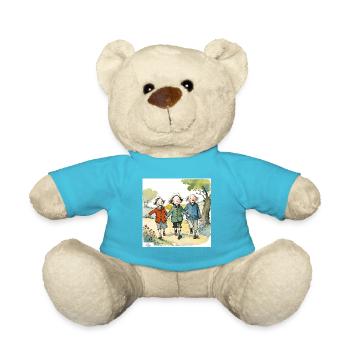 Vintage 3 amis - Nounours - bleu outremer - Devant
