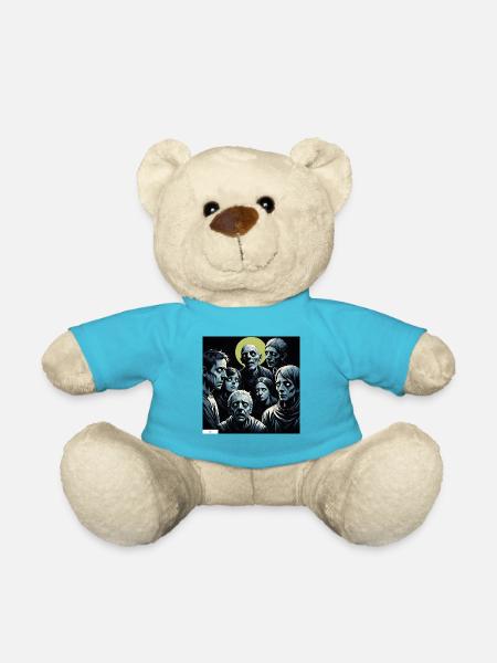Bleakest friends - Teddy Bear - atoll blue