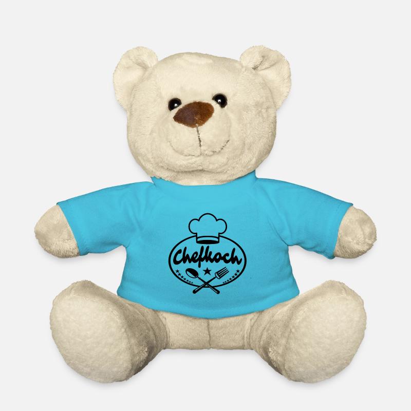 chef - Nounours - bleu outremer