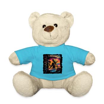 VIBRANT CANARY ISLANDS - Teddy Bear - atoll blue - Front