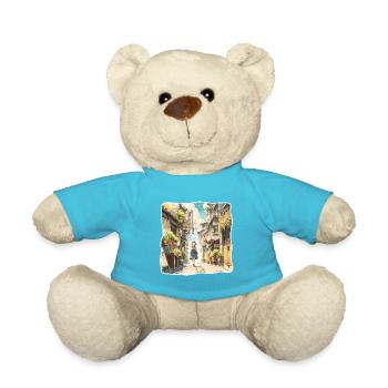 Anime / Comic / Japanisch / Zeichentrick / Cartoon - Teddy - Atollblau - Vorne