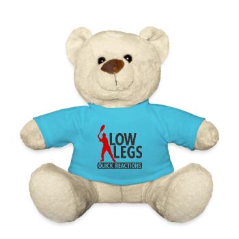 Tennisplatz Spruch Für Tennis - Teddy - Atollblau - Vorne