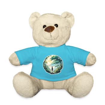 Anime / Comic / Japanisch / Zeichentrick / Cartoon - Teddy - Atollblau - Vorne