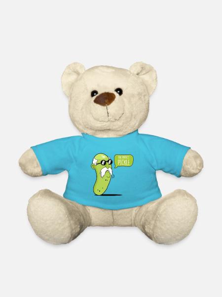 The perfect cucumber - Teddy Bear - atoll blue