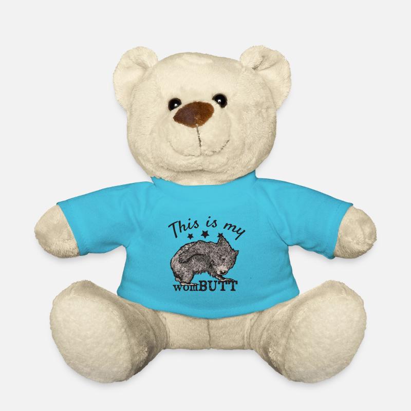 Wombat Vombatidae Känguru Nagetier Australien - Teddy - Atollblau