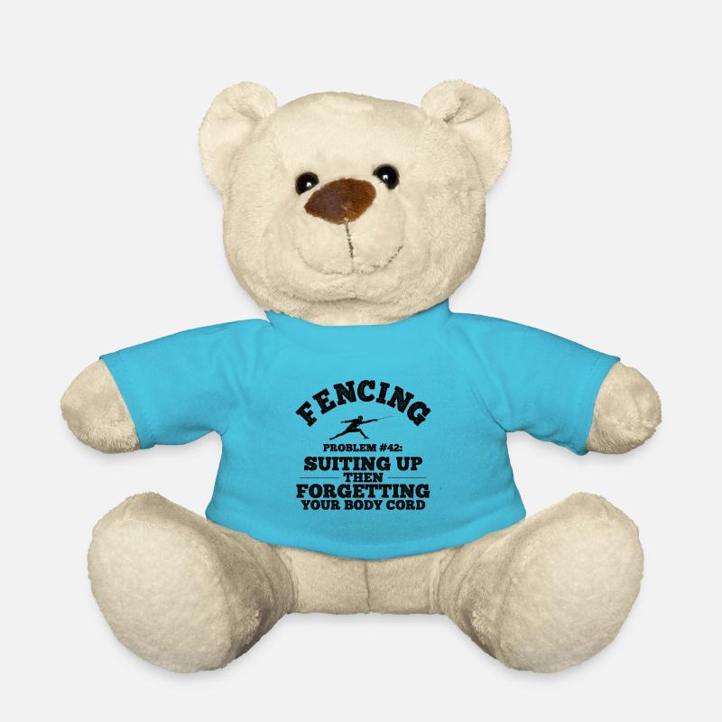 Fechten - Teddy - Atollblau