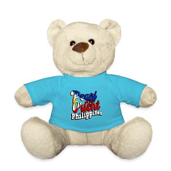 Philippinen Filipino Perle Des Orient I Geschenk - Teddy - Atollblau - Vorne