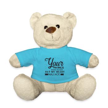 Vos ailes étaient prêtes, mais - Nounours - bleu outremer - Devant