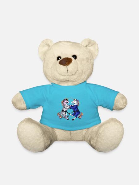 Licornes Jiu-Jitsu Lutte - Nounours - bleu outremer