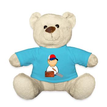 b2 - Teddy Bear - atoll blue - Front