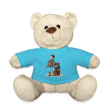chien chien animal animal animal - Nounours - bleu outremer - Devant