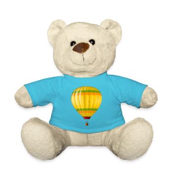 Moderne Heißluftballon - Teddy - Atollblau - Vorne