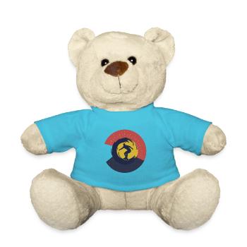 Surfen Surfer Surf Kreis - Teddy - Atollblau - Vorne