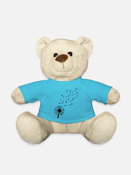 Dandelion - Teddy Bear - atoll blue