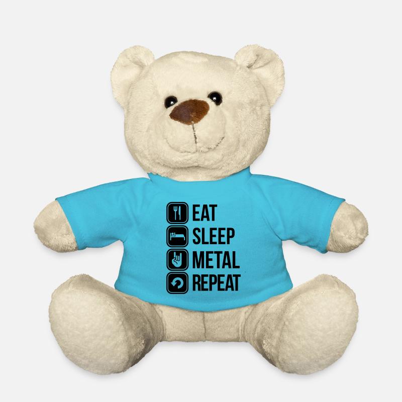 heavy metal - Teddy Bear - atoll blue