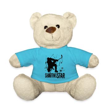 Eishockey - Teddy - Atollblau - Vorne