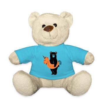 Sommer Bär - Teddy - Atollblau - Vorne