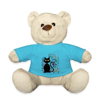 Chat - Nounours - bleu outremer - Devant
