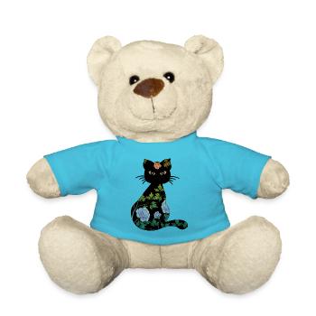 Chat - Nounours - bleu outremer - Devant