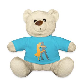 Queer Tango Argentino - Teddy Bear - atoll blue - Front