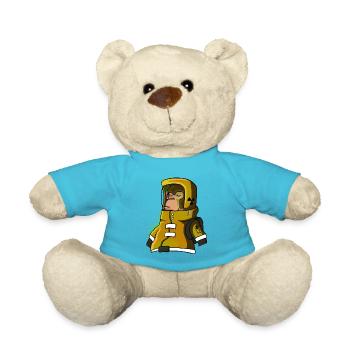 Monkeysta - Nounours - bleu outremer - Devant