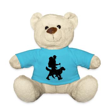 Hiking, climbing, climb, walking, mountain, hike, - Teddy - Atollblau - Vorne