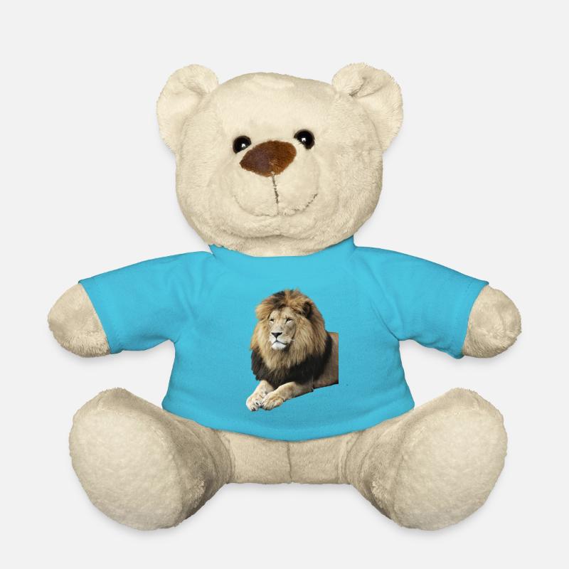 Lion - Nounours - bleu outremer