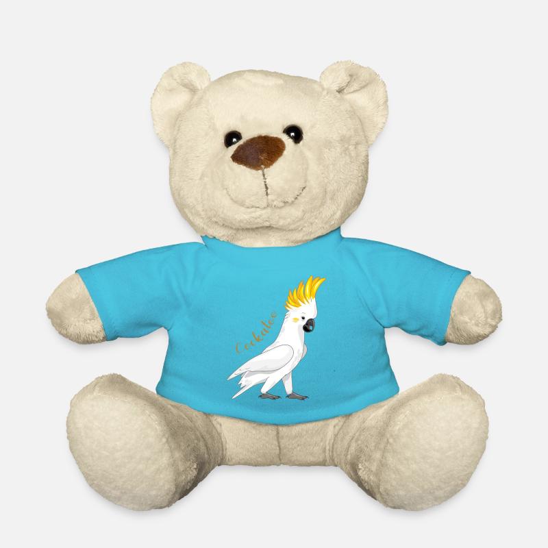 cacatoès - Nounours - bleu outremer