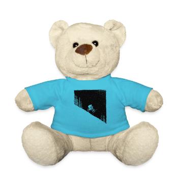 MTB Biker Berg abwärts Berge Bike Mountainbike - Teddy - Atollblau - Vorne