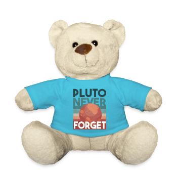 Pluto never Forget - Teddy - Atollblau - Vorne