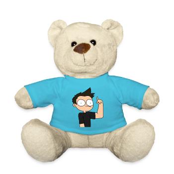 Chiby marv doigt levé - Nounours - bleu outremer - Devant
