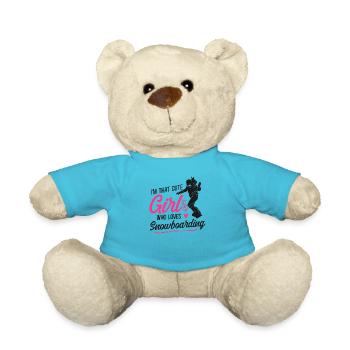 Snowboarding Snowboard Girl I'M - Teddy - Atollblau - Vorne