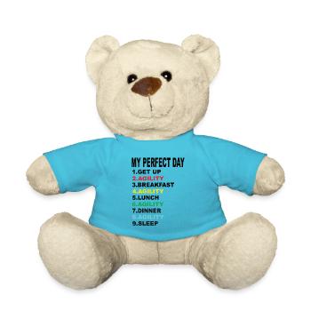 My Perfect Day Agility - Teddy Bear - atoll blue - Front
