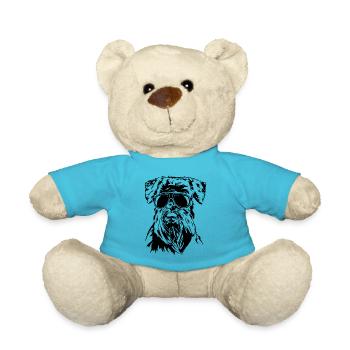 SCHNAUZER cool lunettes de soleil chien chiens Wilsigns - Nounours - bleu outremer - Devant