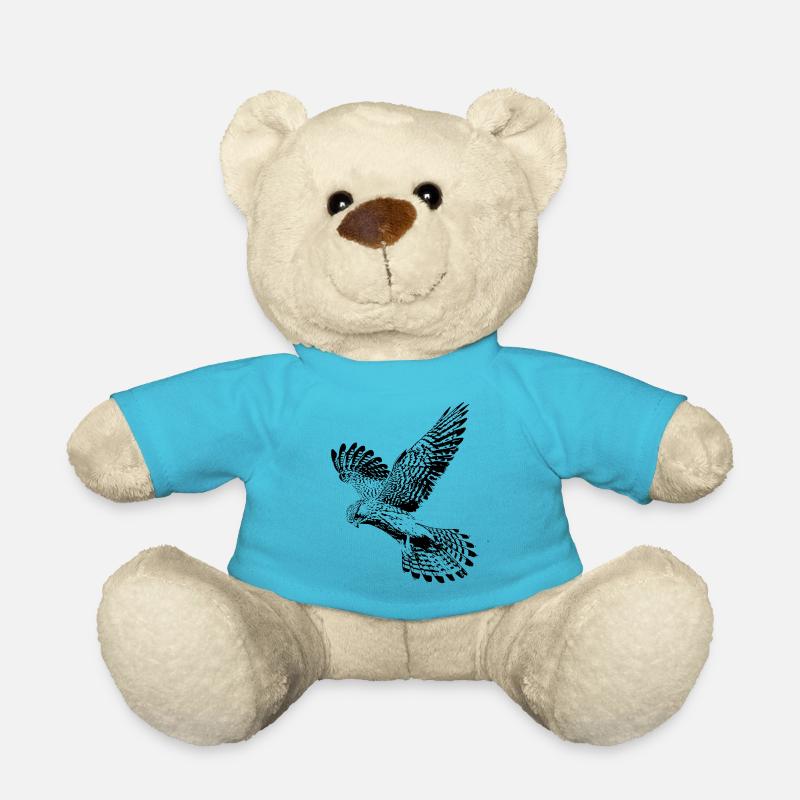 Faucon - Nounours - bleu outremer
