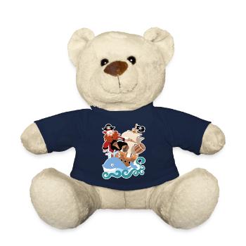 The pirate Barbarossa - Teddy Bear - french navy - Front