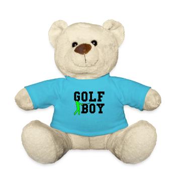 golf boy - Teddy Bear - atoll blue - Front