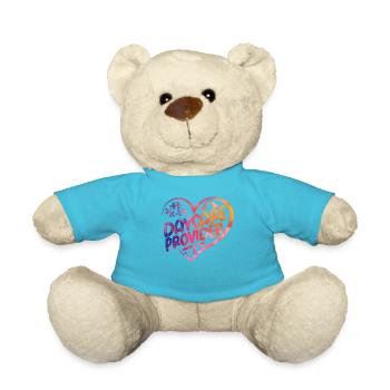 Childcare Daycare Provider Teacher - Teddy Bear - atoll blue - Front