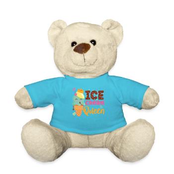 Ice Cream Cone Crown Sundae Ice - Teddy - Atollblau - Vorne