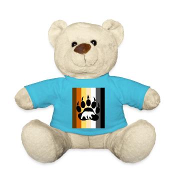 Homosexuelle Bärenflagge - Teddy - Atollblau - Vorne