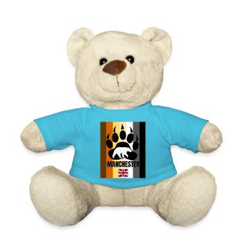 Manchester Schwul - Teddy - Atollblau - Vorne