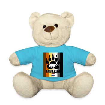 Gay Bear Amsterdam - Teddy Bear - atoll blue - Front