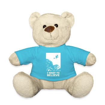 Horror Horror Movie Outfit Movie Fetival Halloween - Teddy Bear - atoll blue - Front